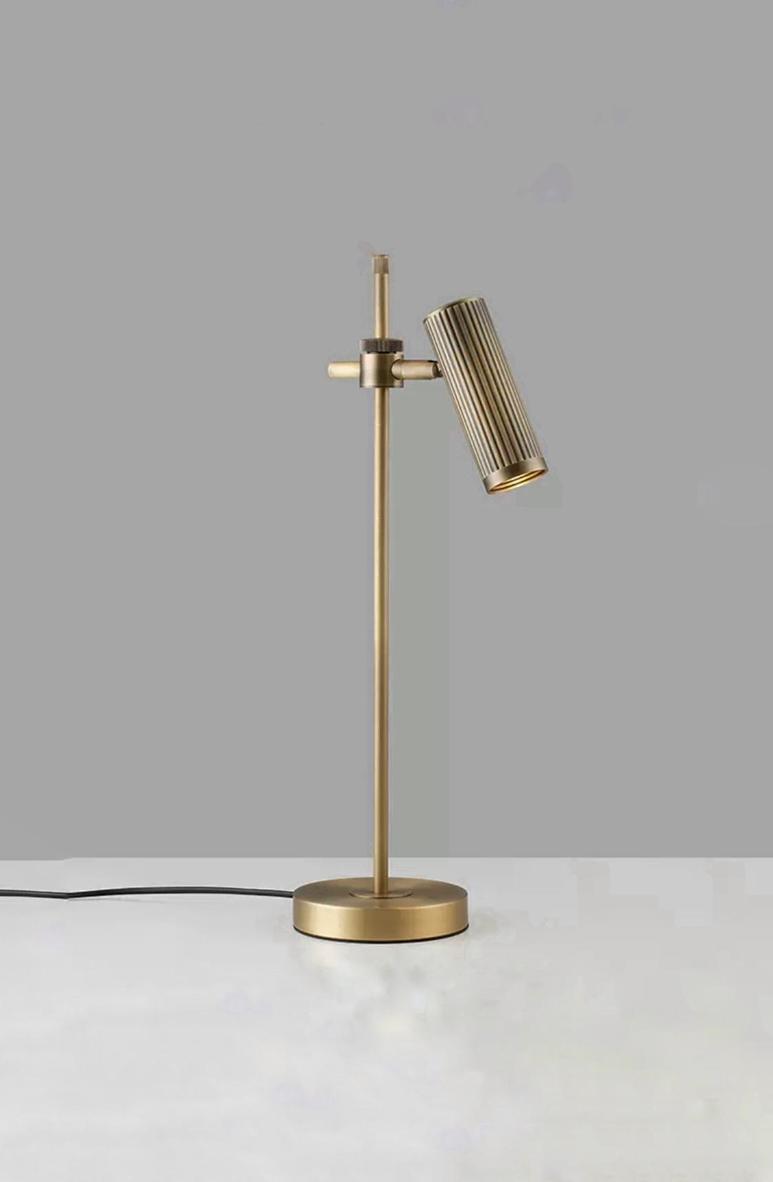 Настольная лампа TRIGGER Gold/Black