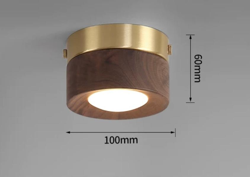Точечный светильник WOOD