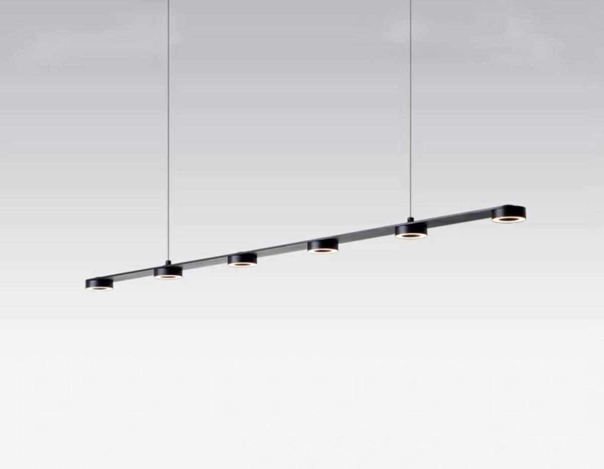 Реечная люстра HOLLAND L