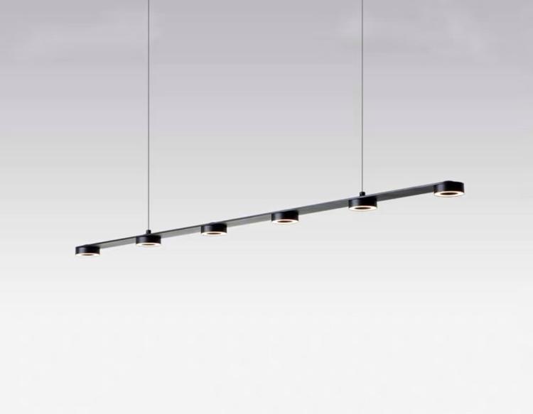 Реечная люстра HOLLAND L