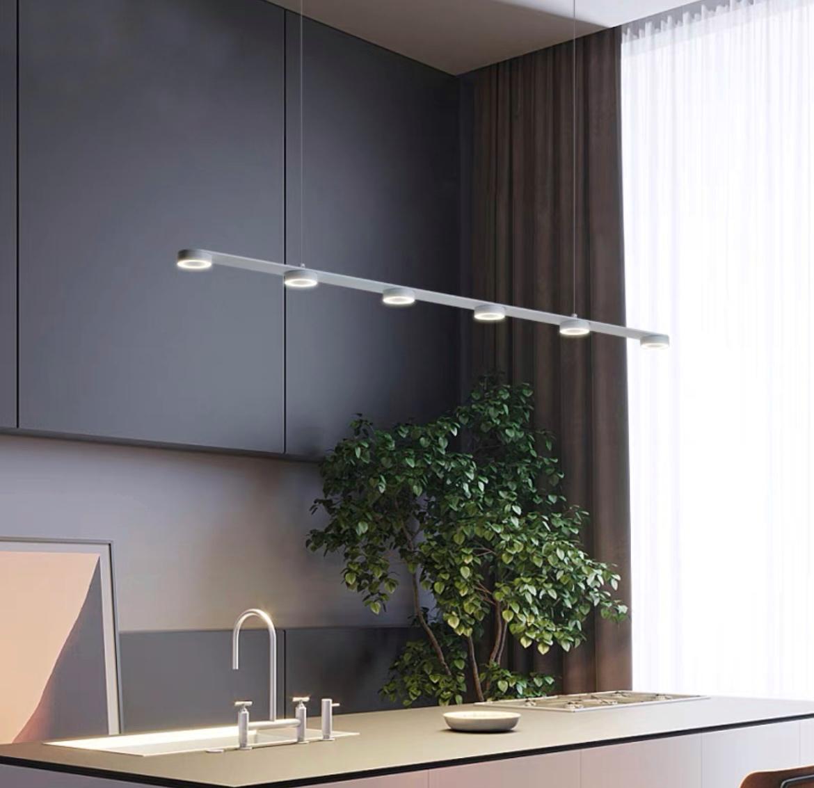 Реечная люстра HOLLAND L