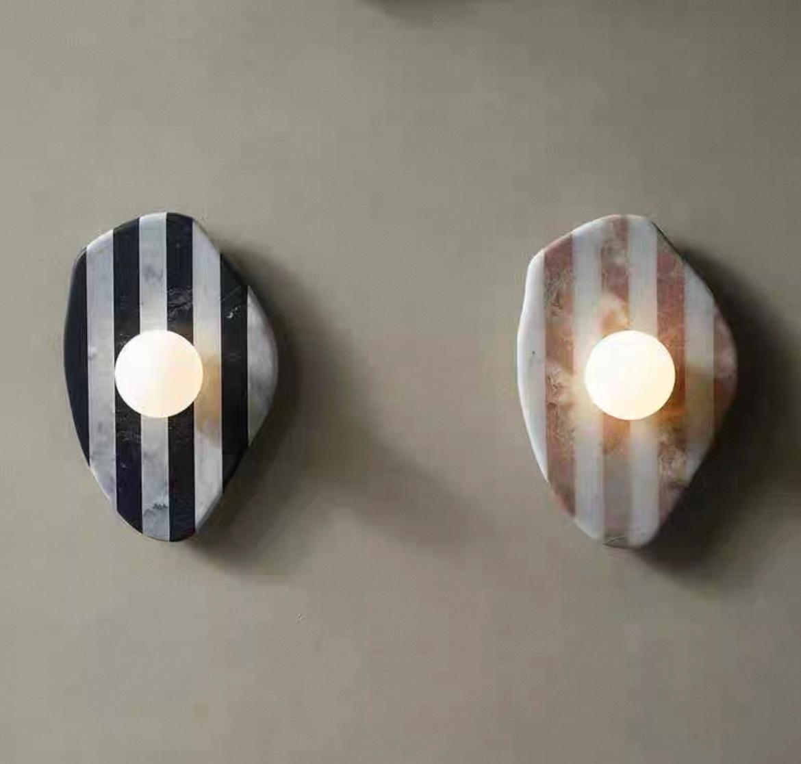 Бра Marble Line RED/BLACK