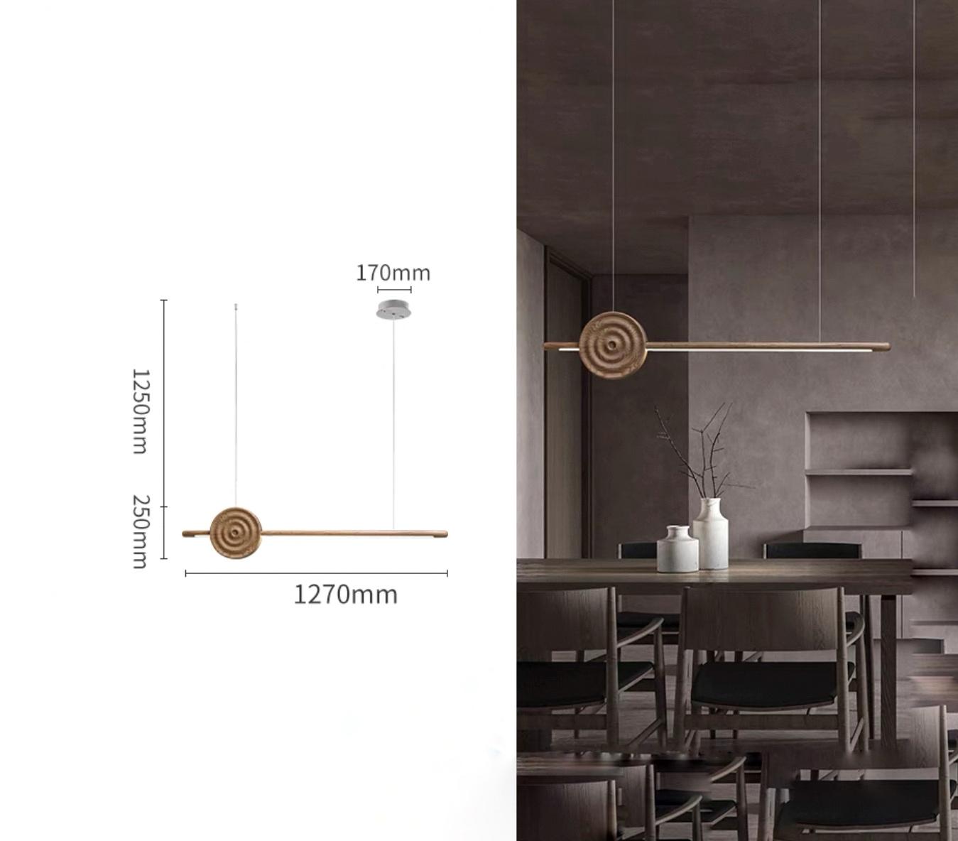 Реечная люстра TENDRIL LONG