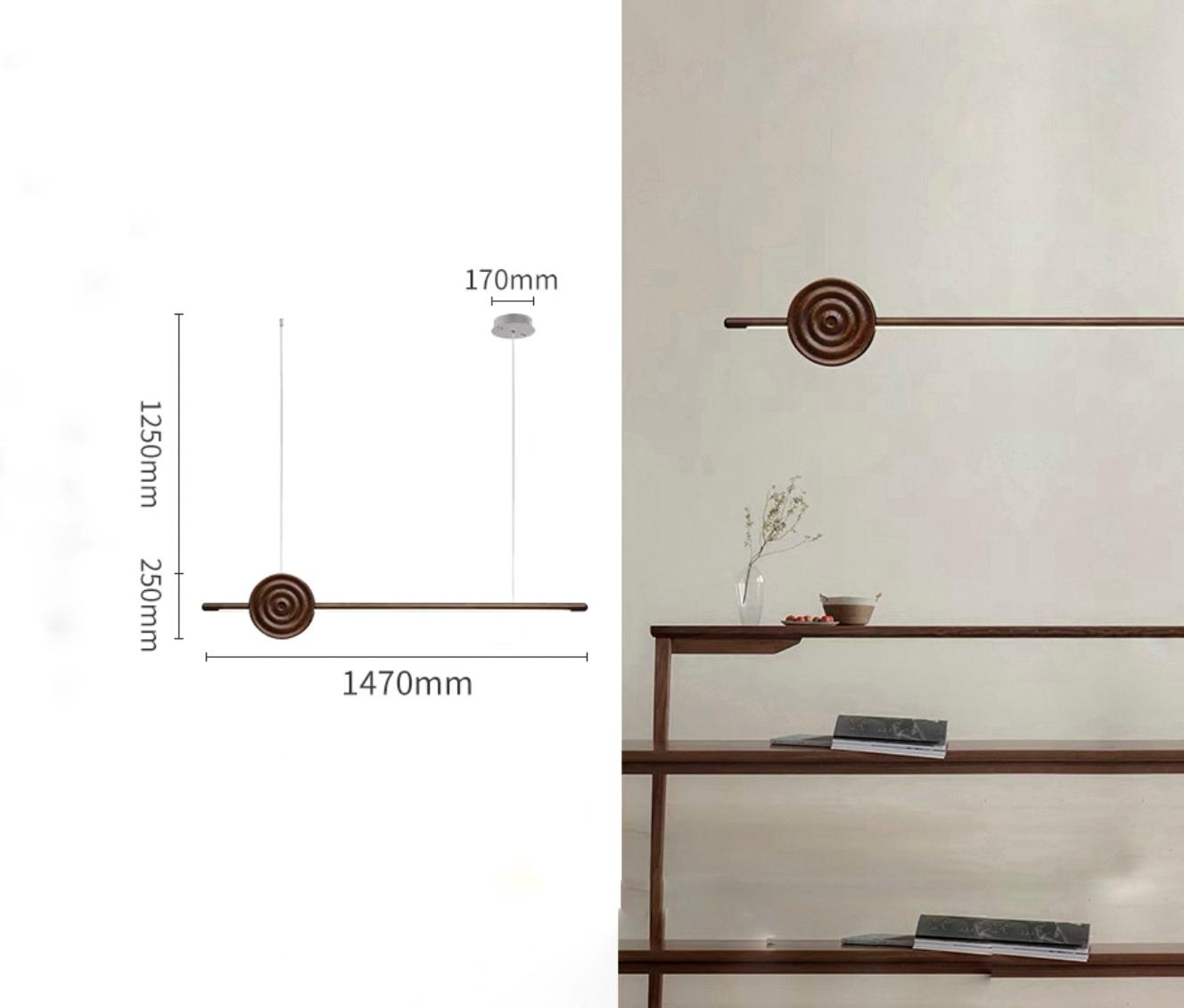 Реечная люстра TENDRIL LONG