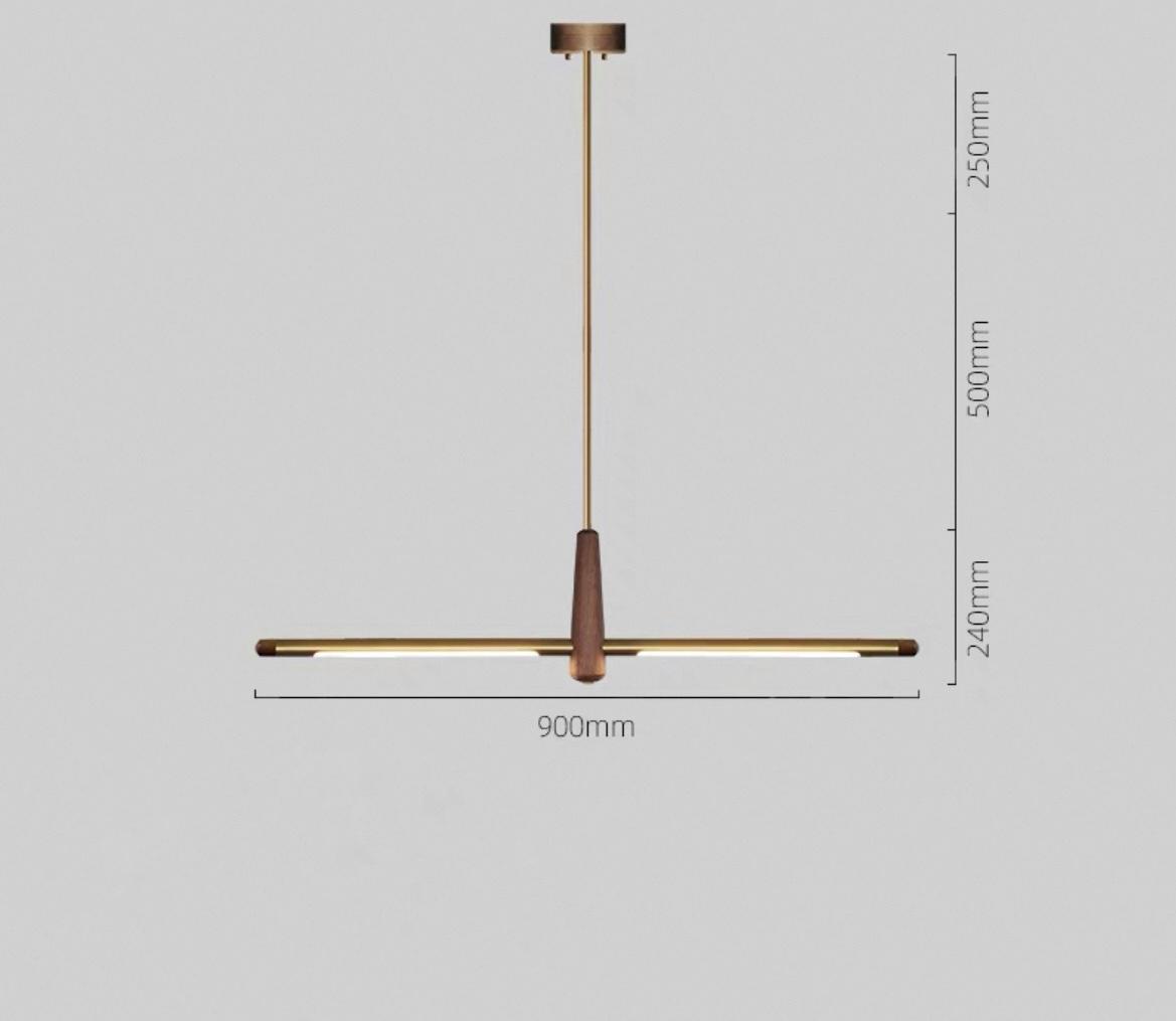 Реечная люстра KIEL