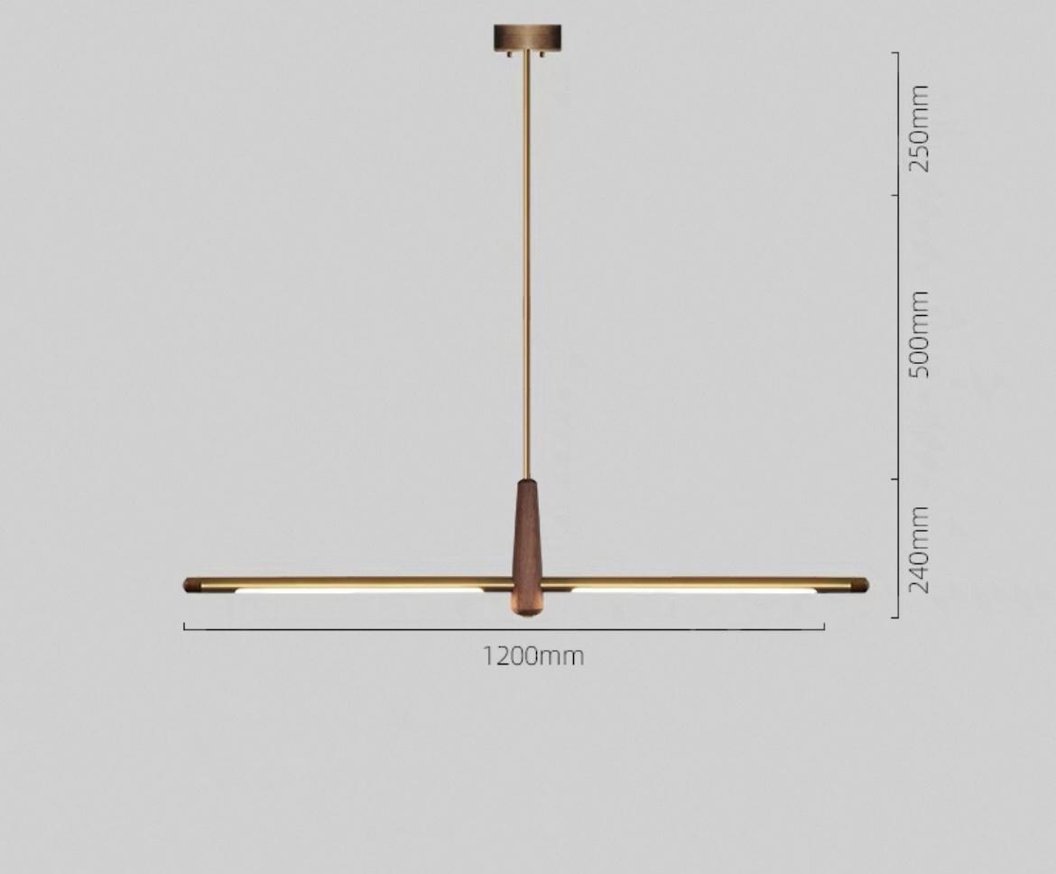 Реечная люстра KIEL