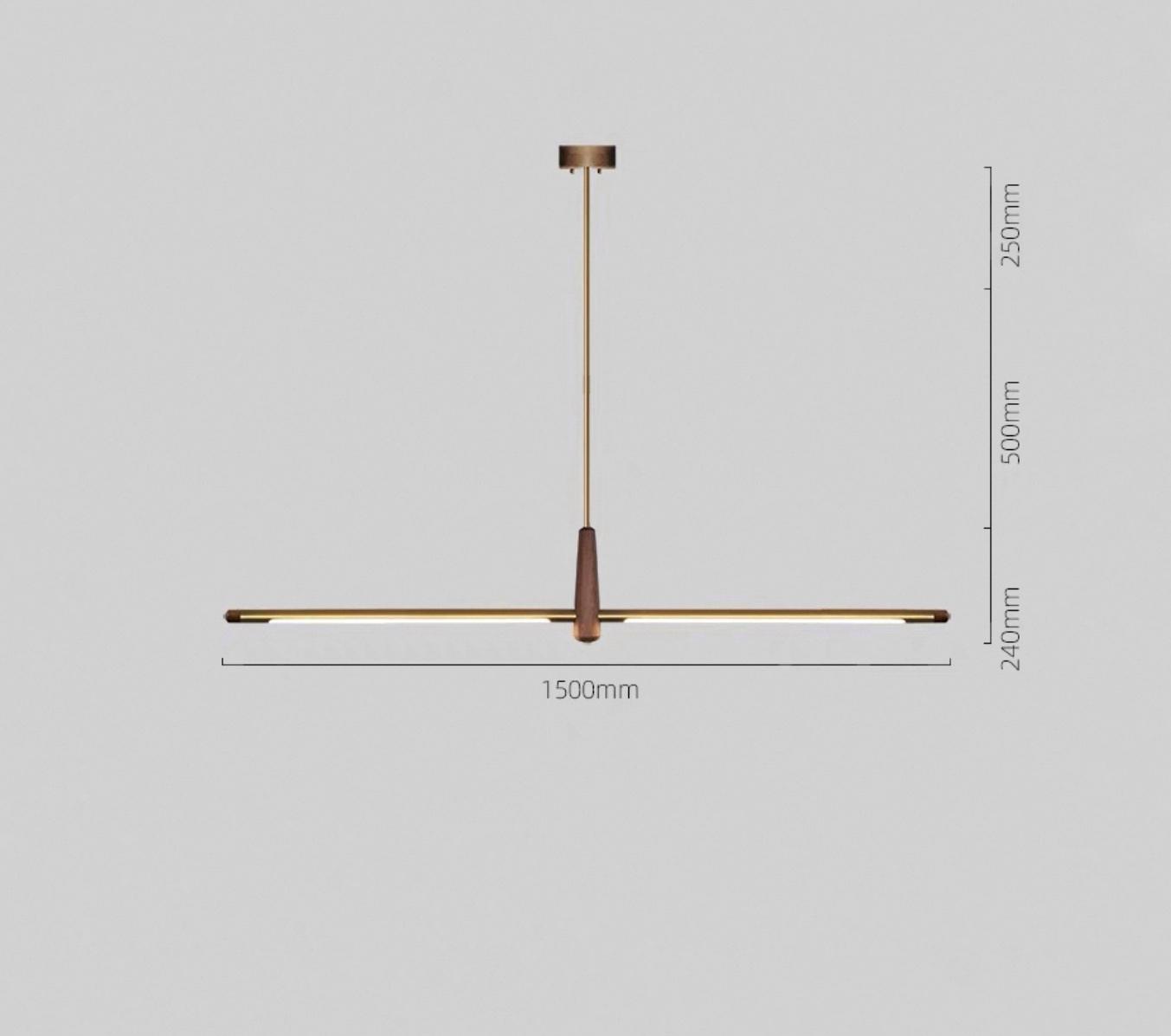 Реечная люстра KIEL