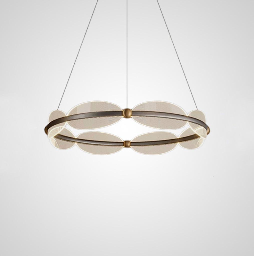 Кольцевые люстры и светильники ELIS