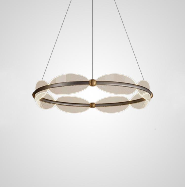 Кольцевые люстры и светильники ELIS
