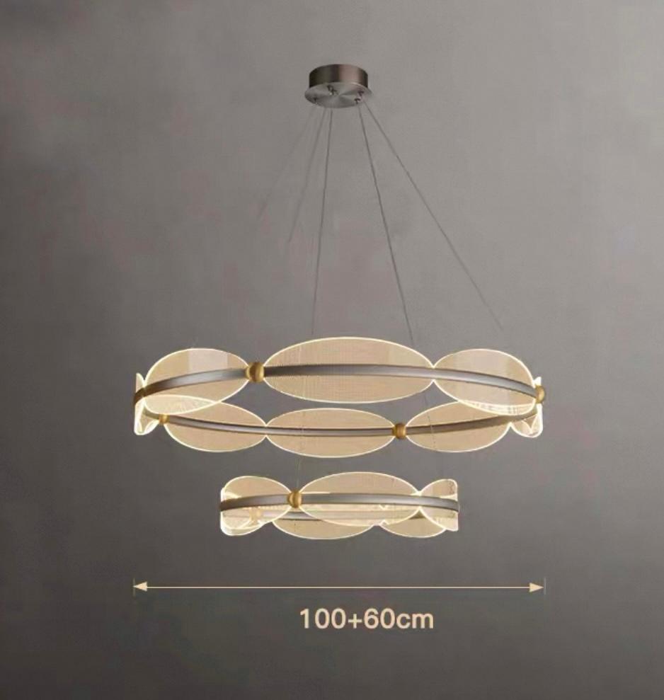 Кольцевые люстры и светильники ELIS