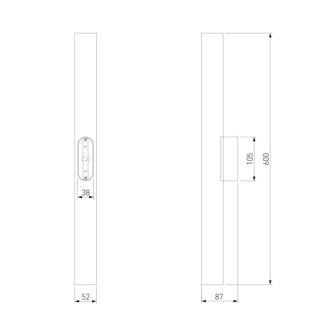 Настенный светильник ELECTROSTANDART 40121/LED черный Langer а061986