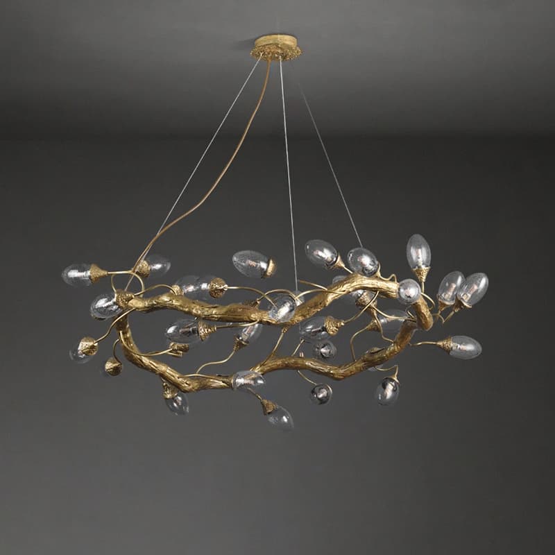 Кольцевые люстры и светильники FLORENCE CH