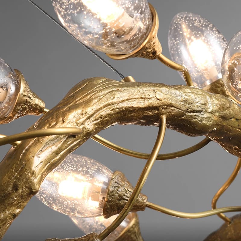 Кольцевые люстры и светильники FLORENCE CH