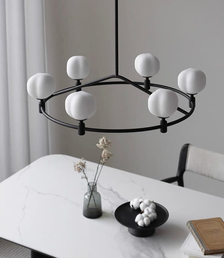 Кольцевые люстры и светильники FRANCOIS