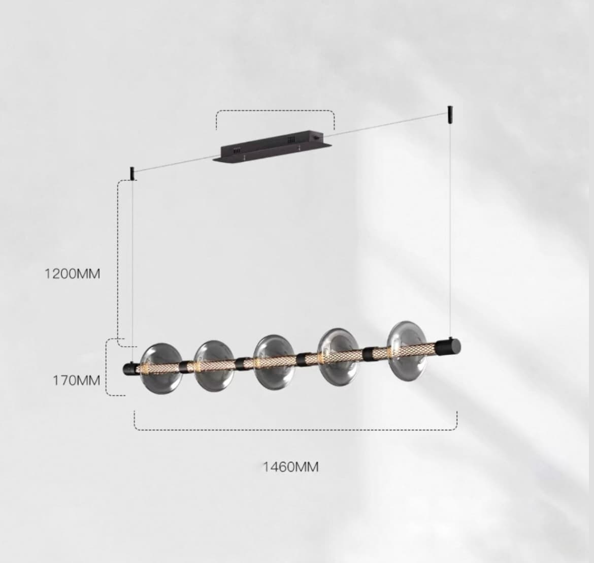 Черный, Размер L (Трехцветный свет) 