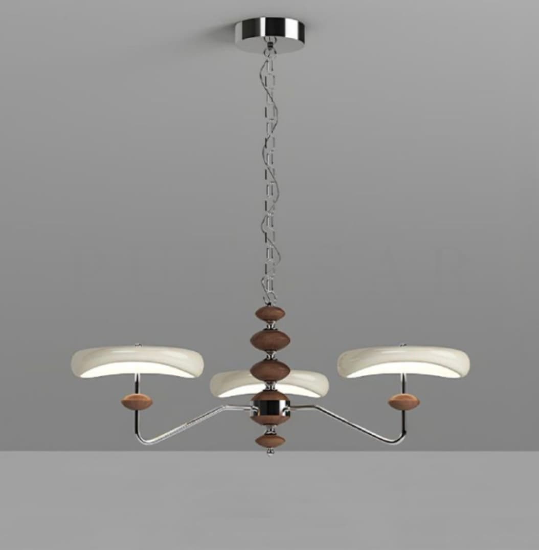 Кремовый, 3 лампы (72,5 × 72,5 × 120 см)