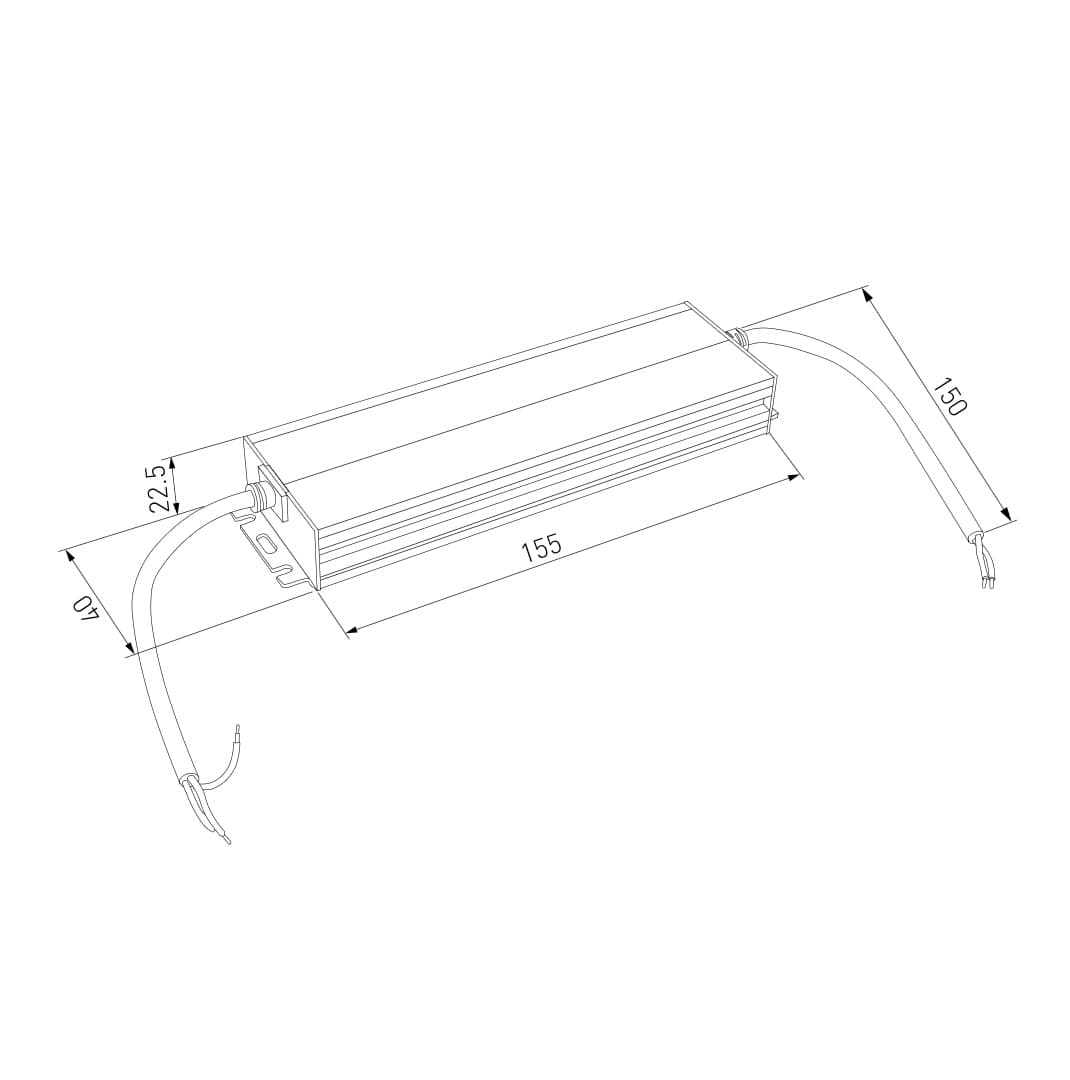 Блок питания 60W 24V IP67 95052/00