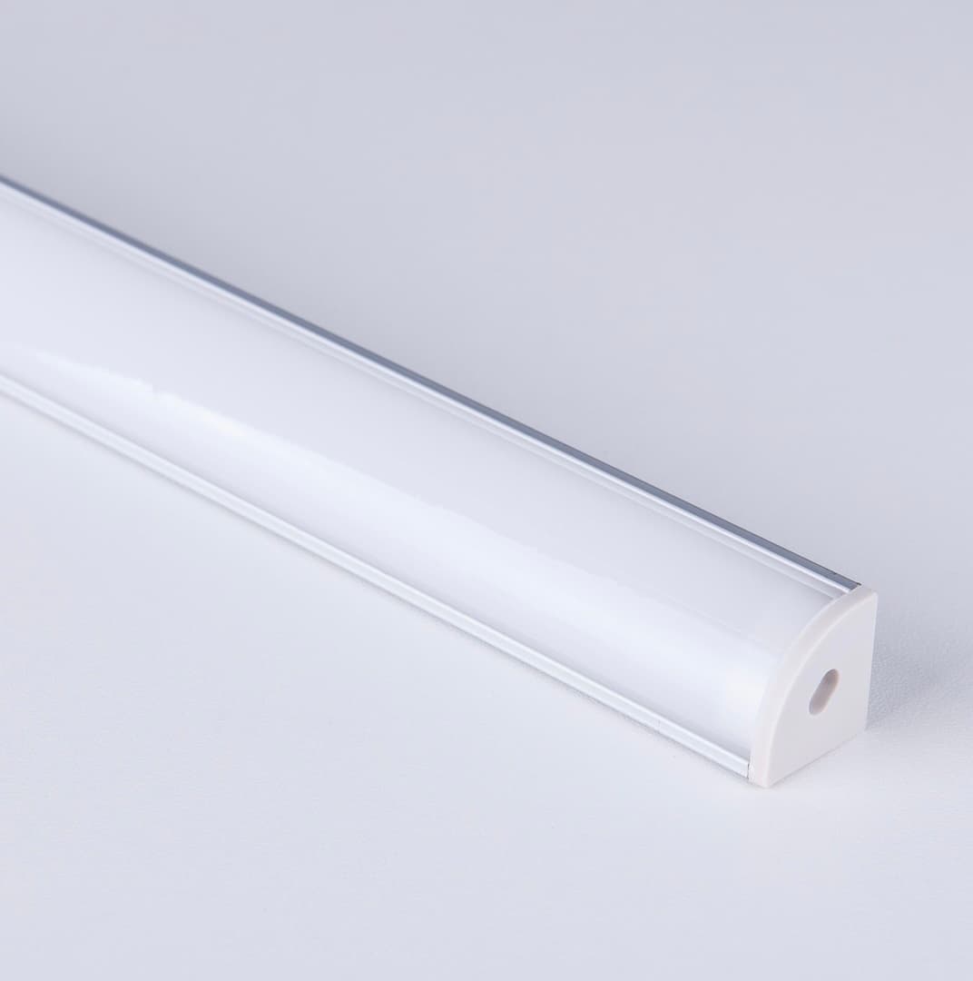 Угловой алюминиевый профиль для светодиодной ленты