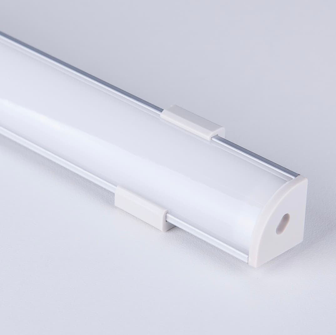 Угловой алюминиевый профиль для светодиодной ленты