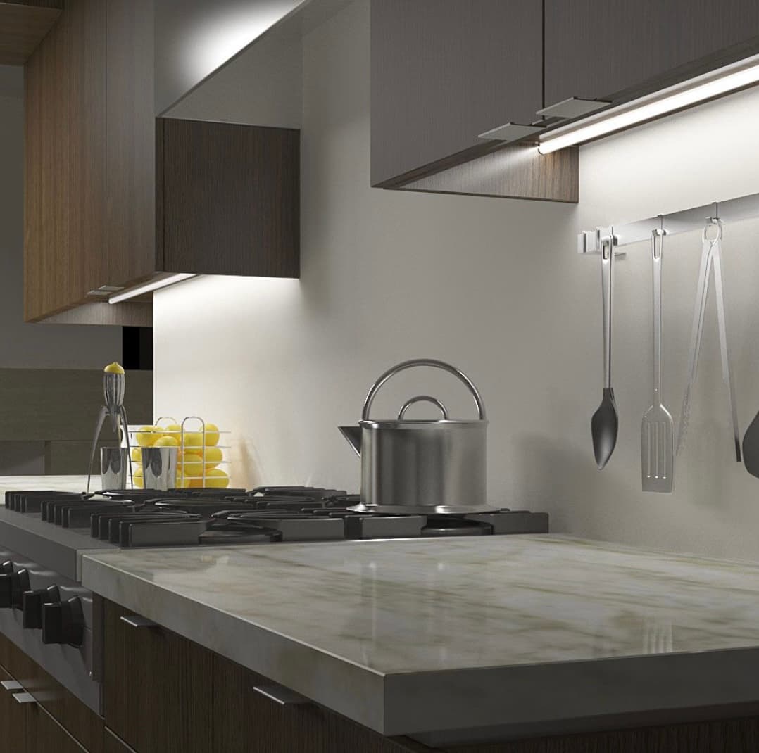 Угловой алюминиевый профиль для светодиодной ленты