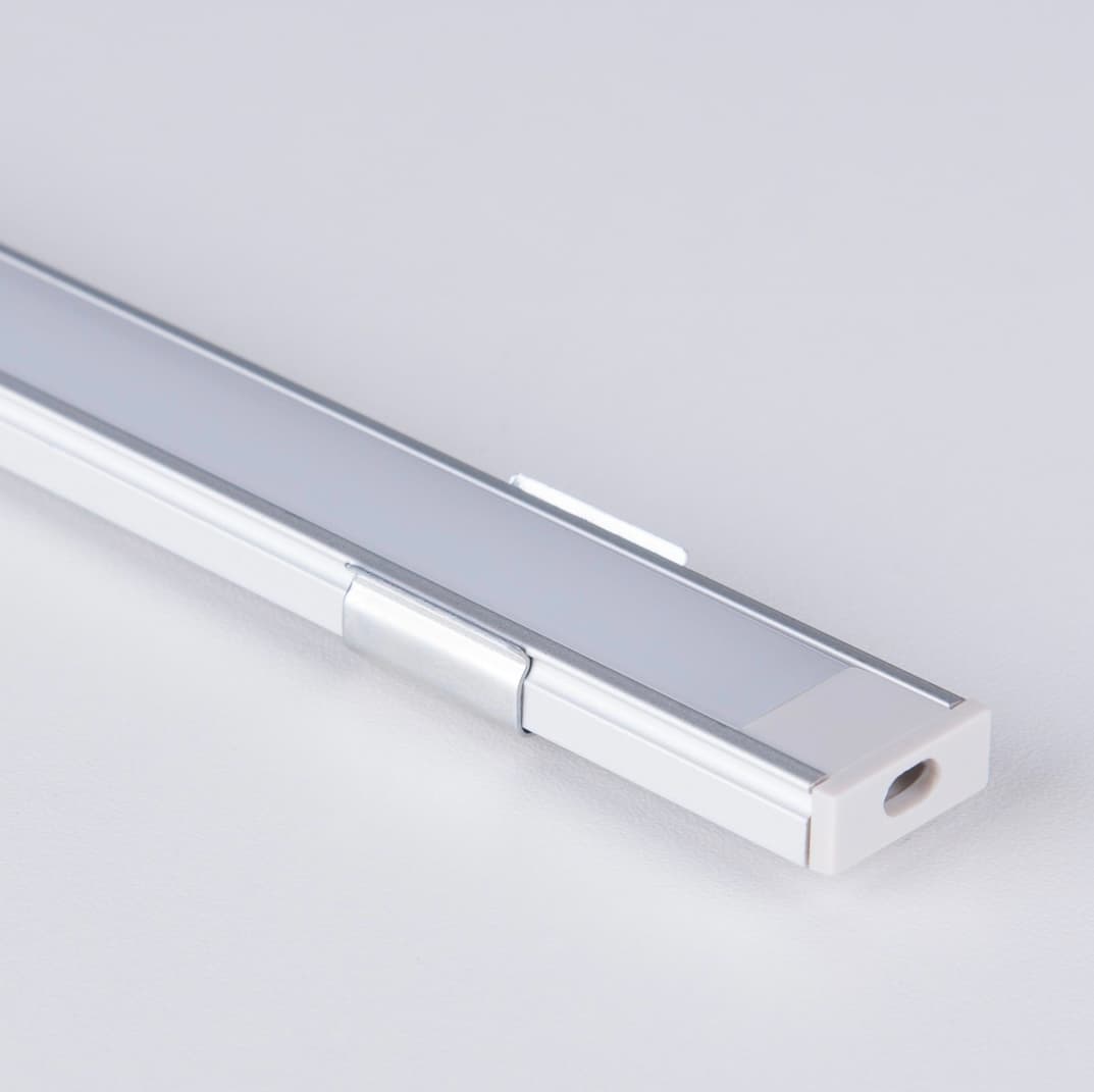 Накладной алюминиевый профиль для светодиодной ленты