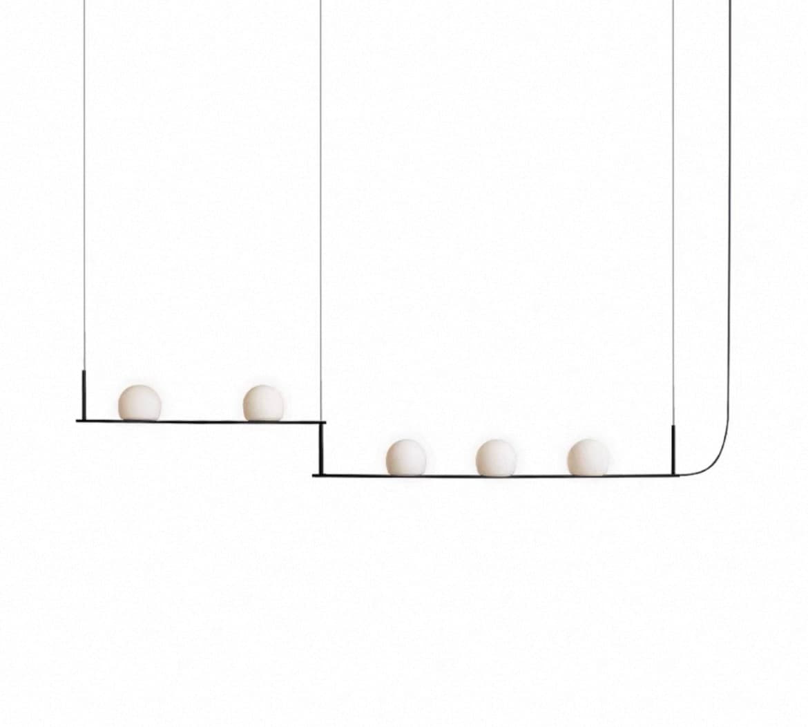 Реечный, рядный светильник VORTEX NEW