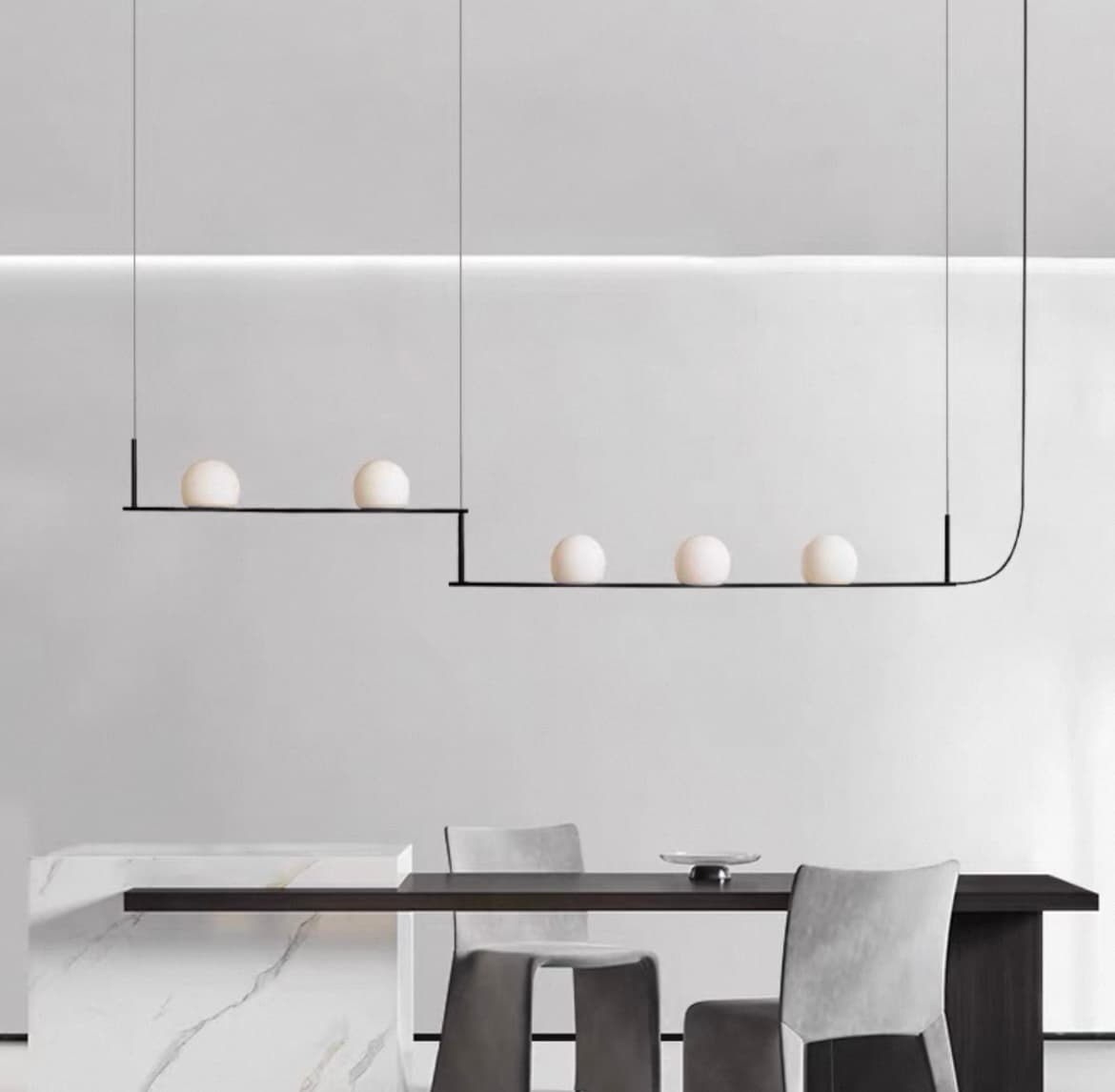 Реечный, рядный светильник VORTEX NEW