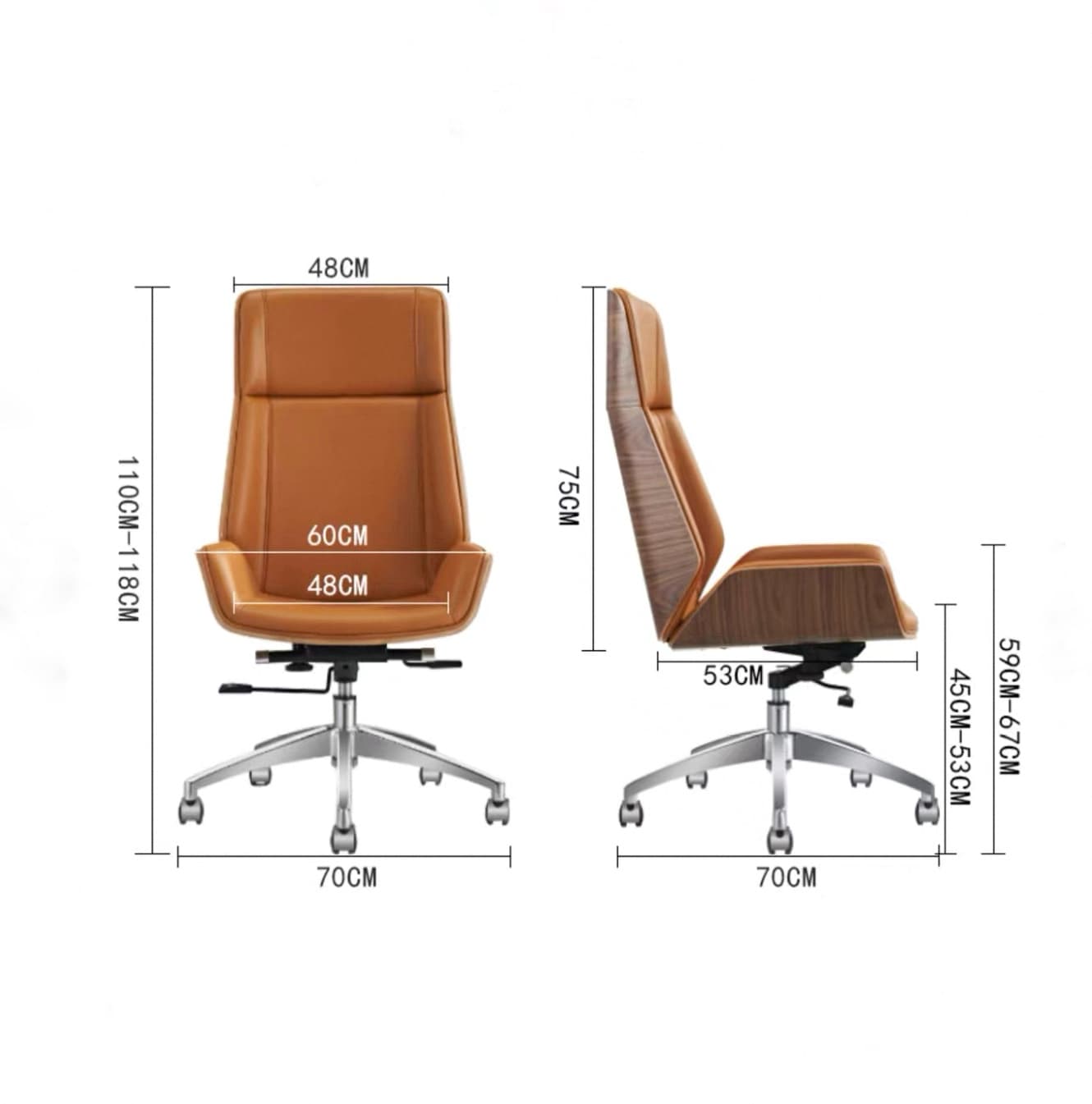 Кресло руководителя TOPWORK