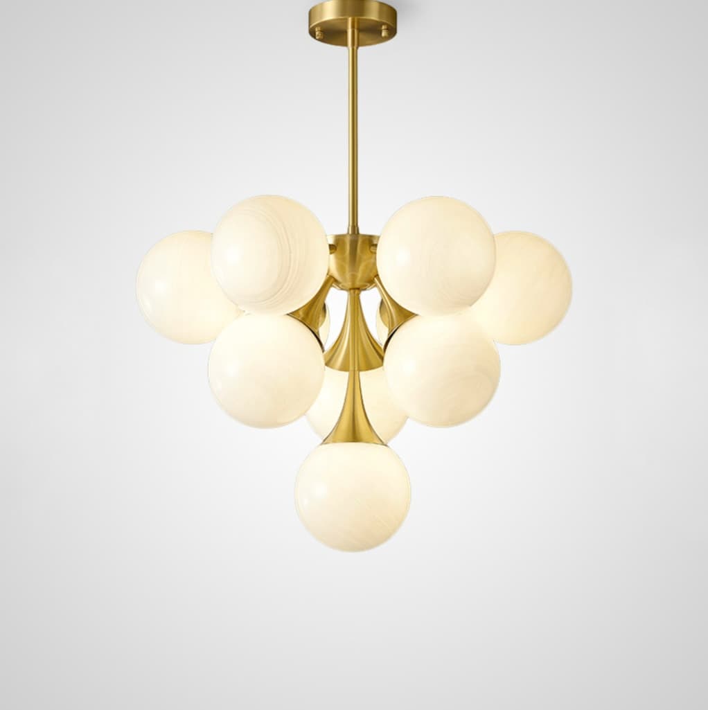 Люстра TEOBALD GOLD/BLACK