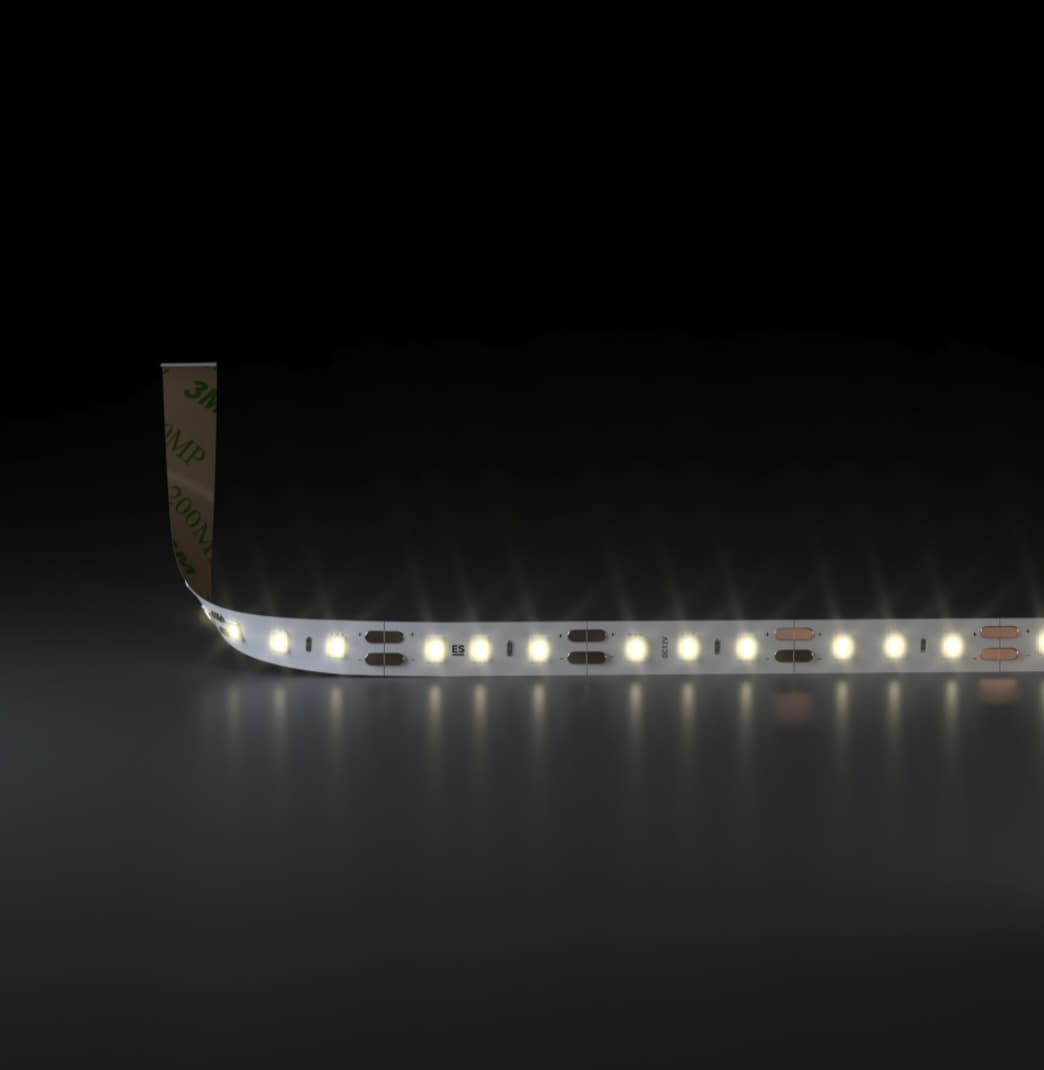 Светодиодная лента 24 В 8 Вт/м 120 Led/м 2116 IP20, тёплый белый 3300K, 5 м