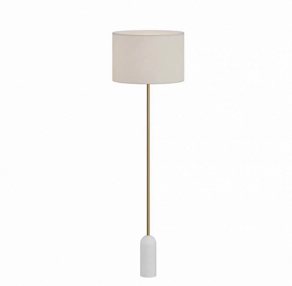 Основание белое, цвет металла латунь