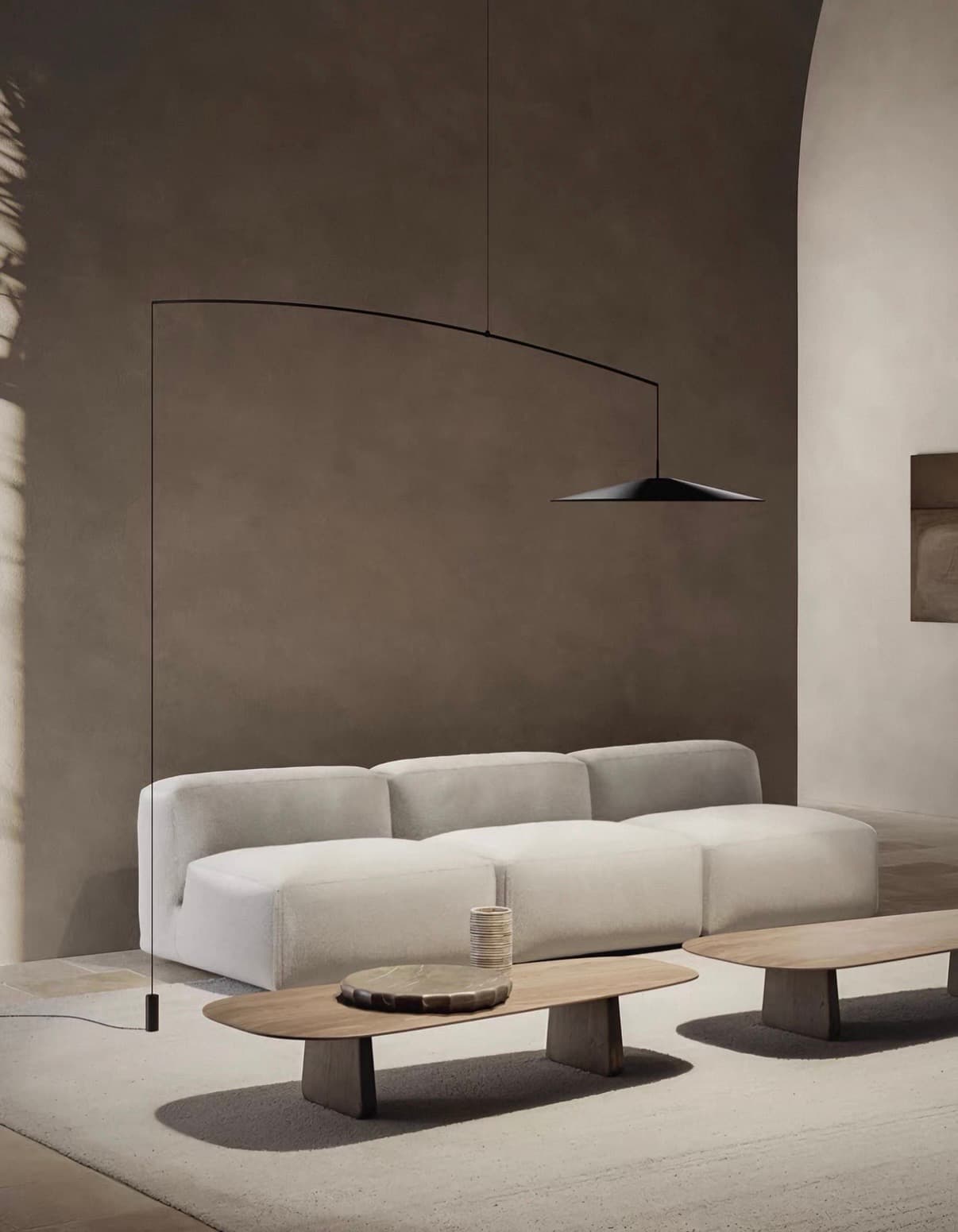 Торшер Double bowl