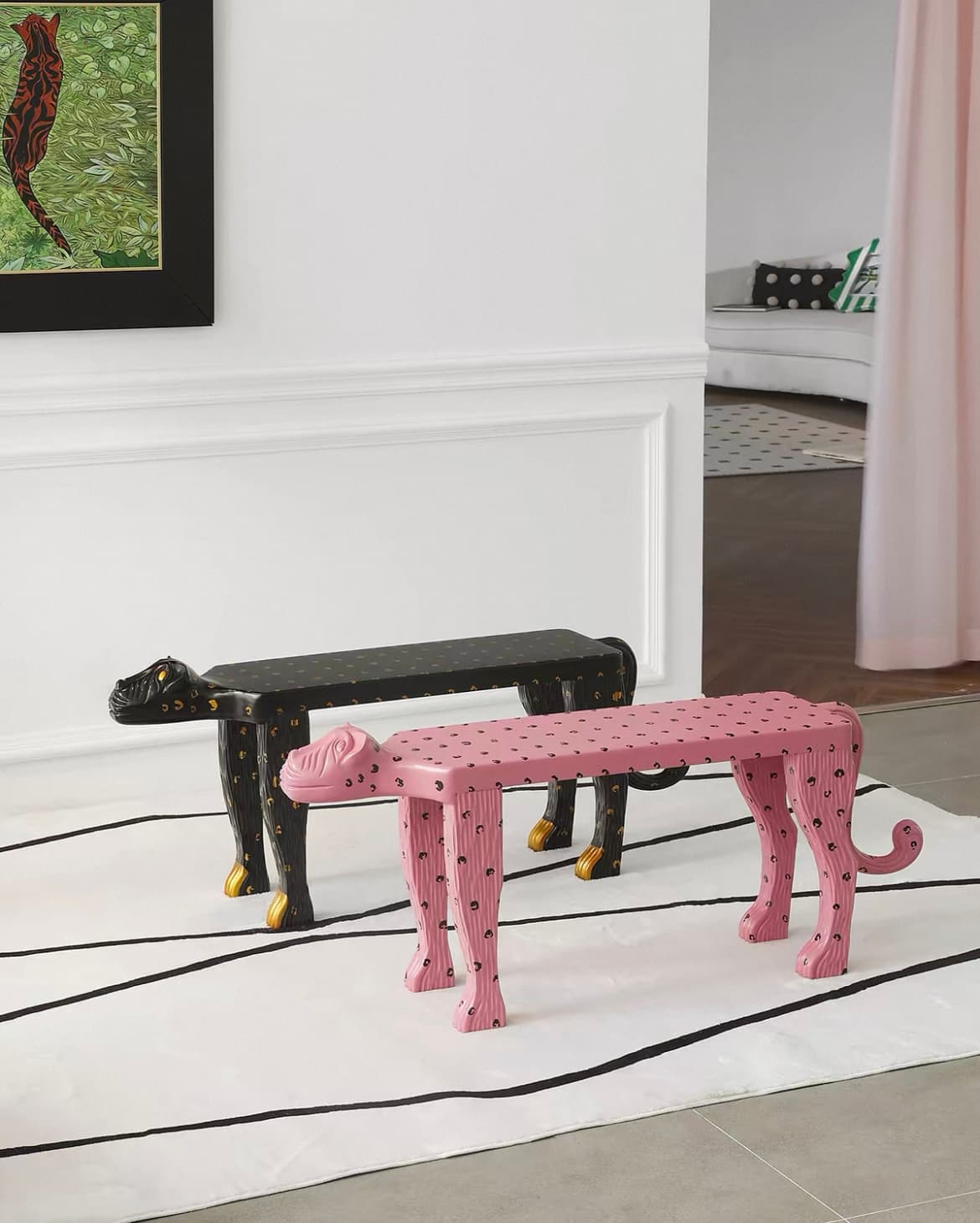 Pink Panther Bench