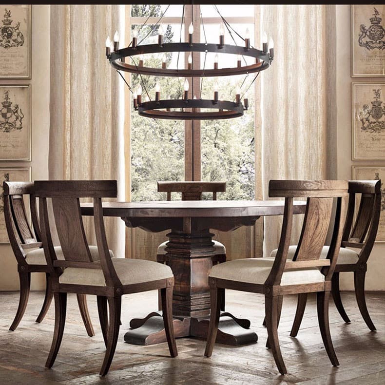 Кольцевая люстра Molring Black 