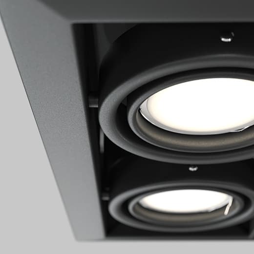 Встраиваемый светильник Металл Модерн / Metal Modern 2*GU10 10 Вт