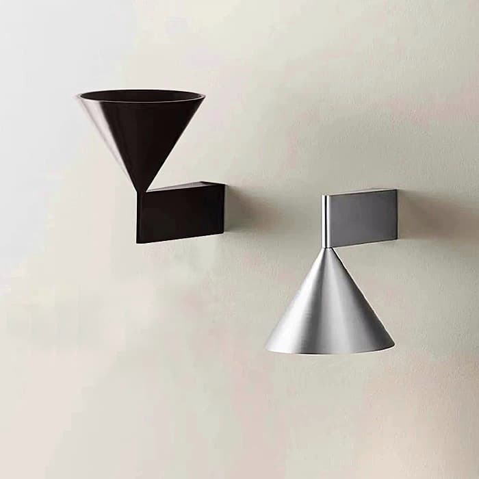 Бра Apollo Aluminium/Black от Lampastore