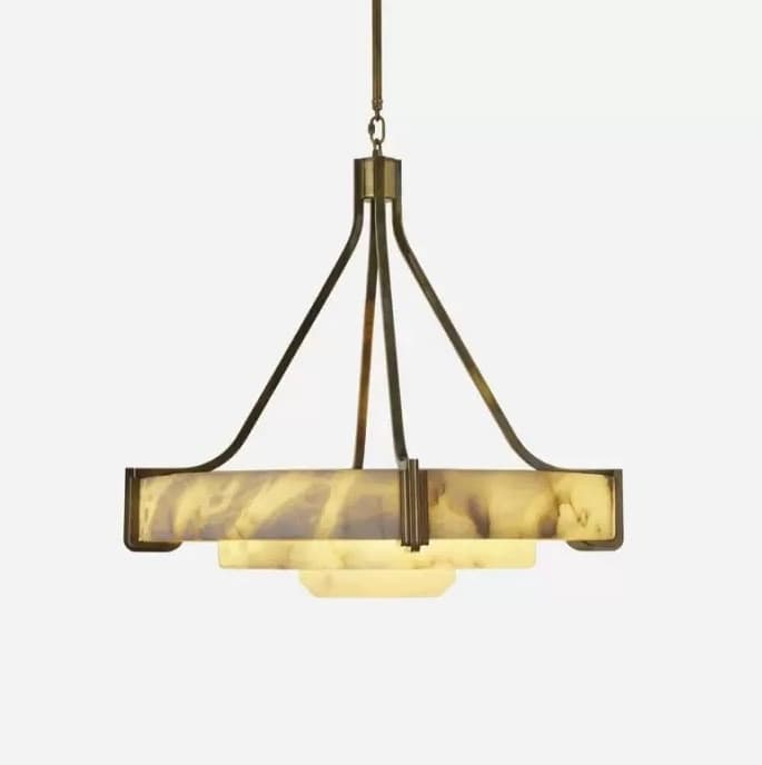 Люстра LANG LIGHT Black/Gold